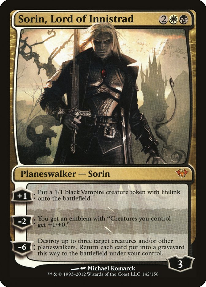 Sorin, Lord of Innistrad [Dark Ascension] | Gauntlet Hobbies - Angola