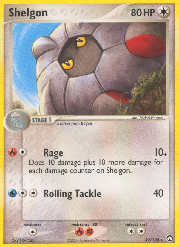 Shelgon (39/108) [EX: Power Keepers] | Gauntlet Hobbies - Angola