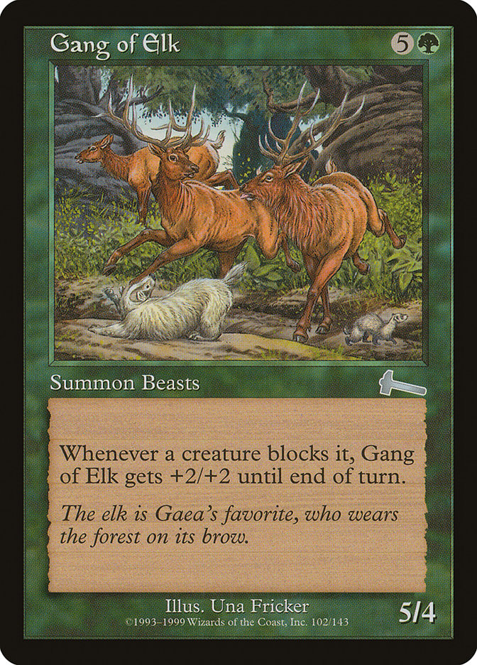 Gang of Elk [Urza's Legacy] | Gauntlet Hobbies - Angola