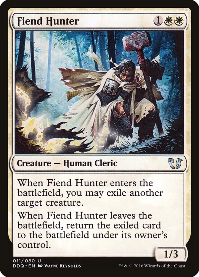 Fiend Hunter [Duel Decks: Blessed vs. Cursed] | Gauntlet Hobbies - Angola