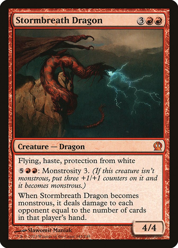 Stormbreath Dragon [Theros] | Gauntlet Hobbies - Angola