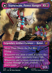 Starscream, Power Hungry // Starscream, Seeker Leader (Shattered Glass) [Universes Beyond: Transformers]