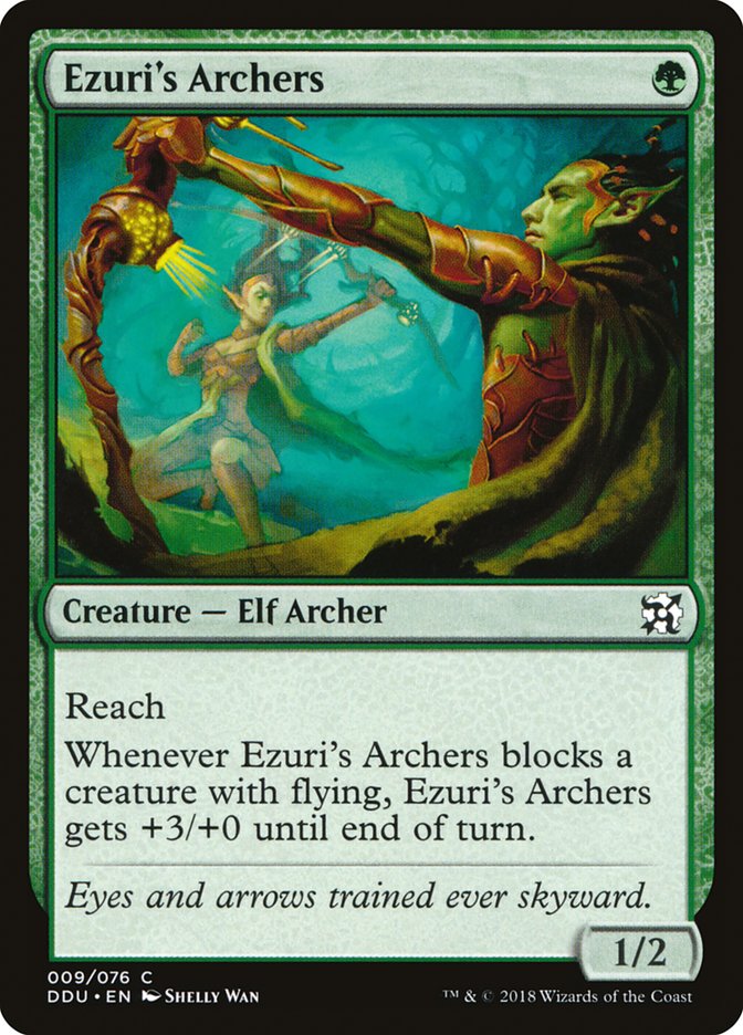 Ezuri's Archers [Duel Decks: Elves vs. Inventors] | Gauntlet Hobbies - Angola