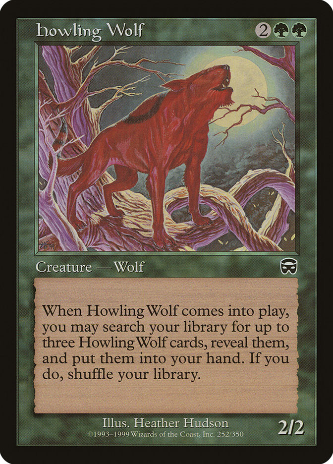 Howling Wolf [Mercadian Masques] | Gauntlet Hobbies - Angola