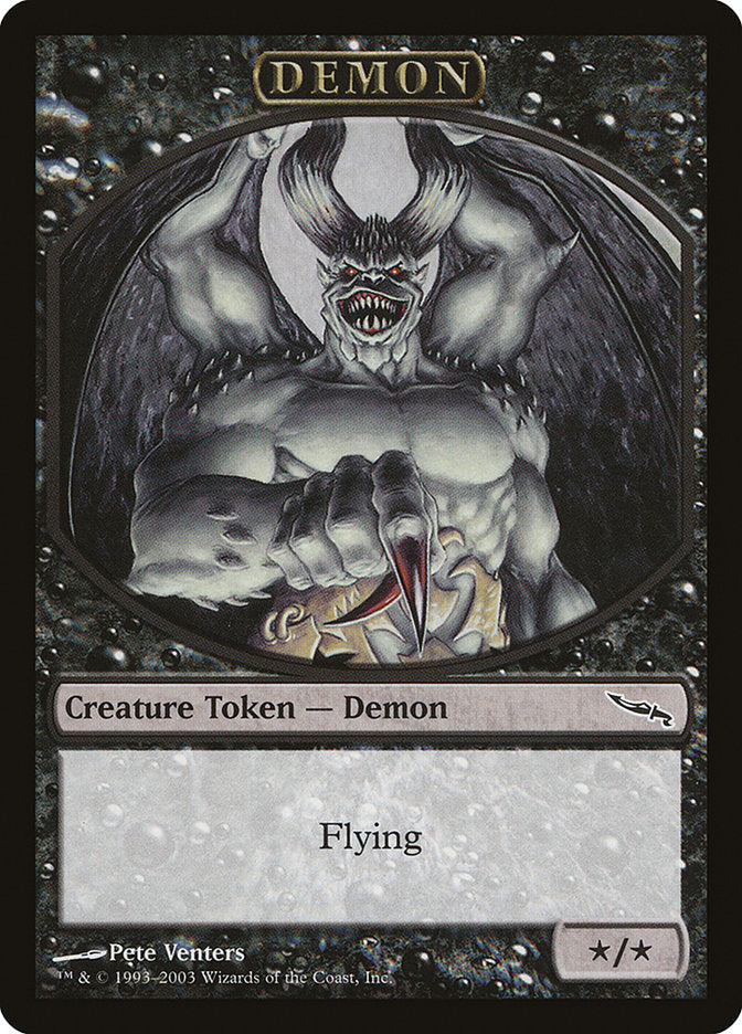 Demon Token [Magic Player Rewards 2003] | Gauntlet Hobbies - Angola