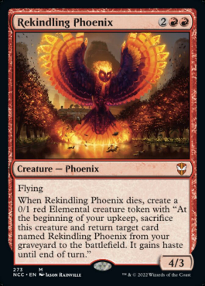 Rekindling Phoenix [Streets of New Capenna Commander] | Gauntlet Hobbies - Angola