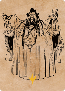 Alaundo the Seer Art Card (Gold-Stamped Signature) [Commander Legends: Battle for Baldur's Gate Art Series] | Gauntlet Hobbies - Angola