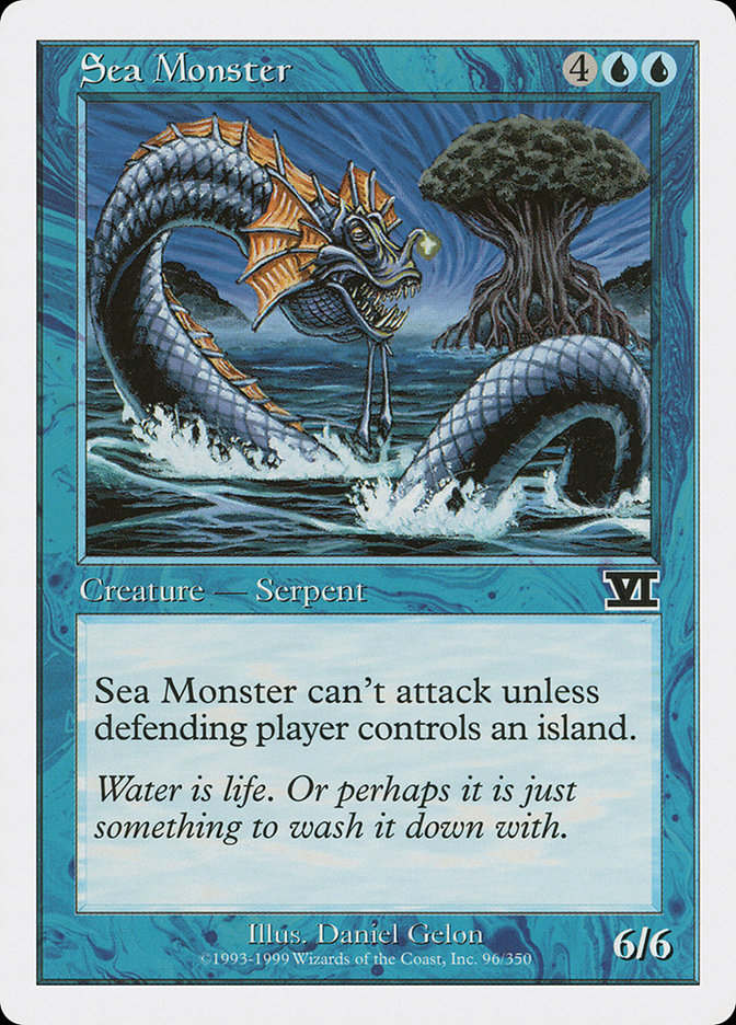 Sea Monster [Classic Sixth Edition] | Gauntlet Hobbies - Angola