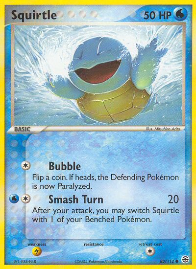 Squirtle (83/112) [EX: FireRed & LeafGreen] | Gauntlet Hobbies - Angola