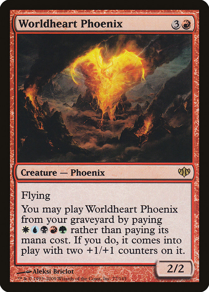 Worldheart Phoenix [Conflux] | Gauntlet Hobbies - Angola