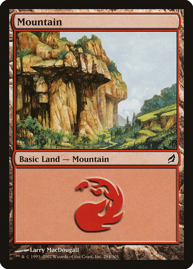 Mountain (294) [Lorwyn] | Gauntlet Hobbies - Angola