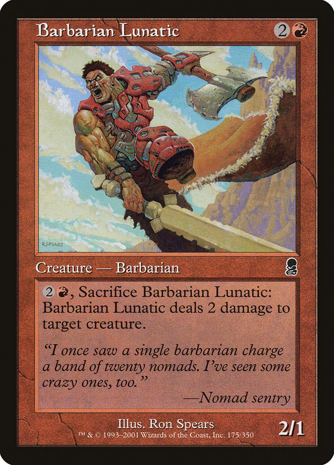 Barbarian Lunatic [Odyssey] | Gauntlet Hobbies - Angola