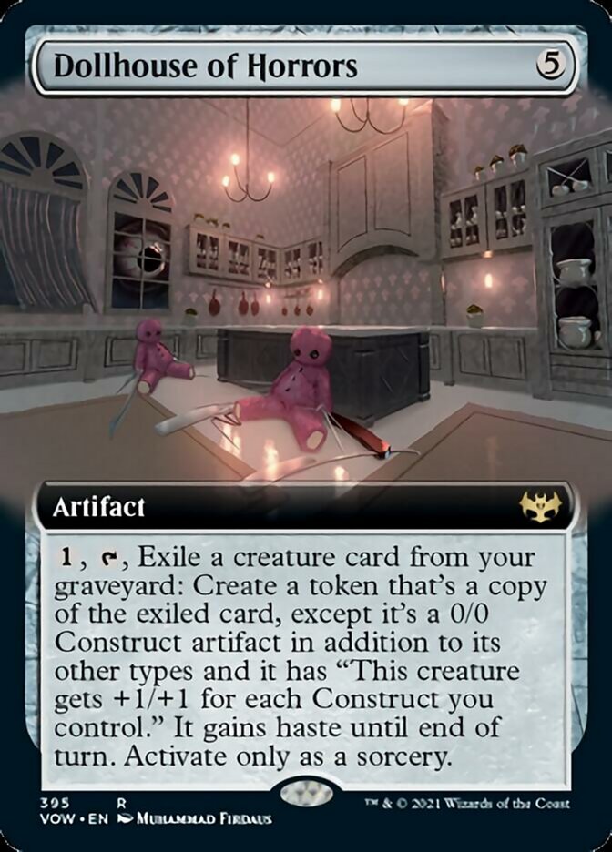 Dollhouse of Horrors (Extended) [Innistrad: Crimson Vow] | Gauntlet Hobbies - Angola