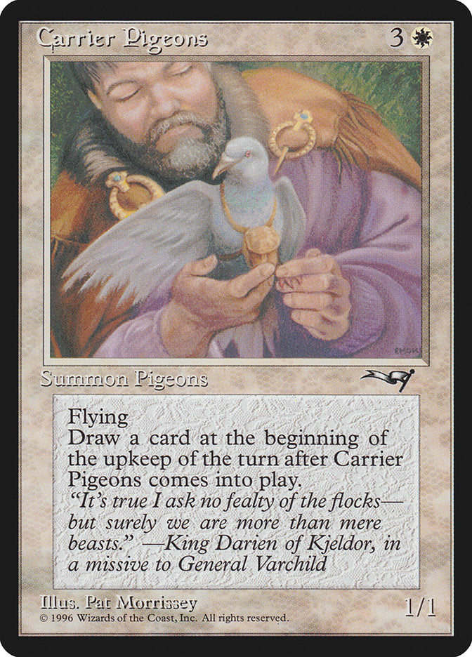 Carrier Pigeons (Holding Pigeon) [Alliances] | Gauntlet Hobbies - Angola