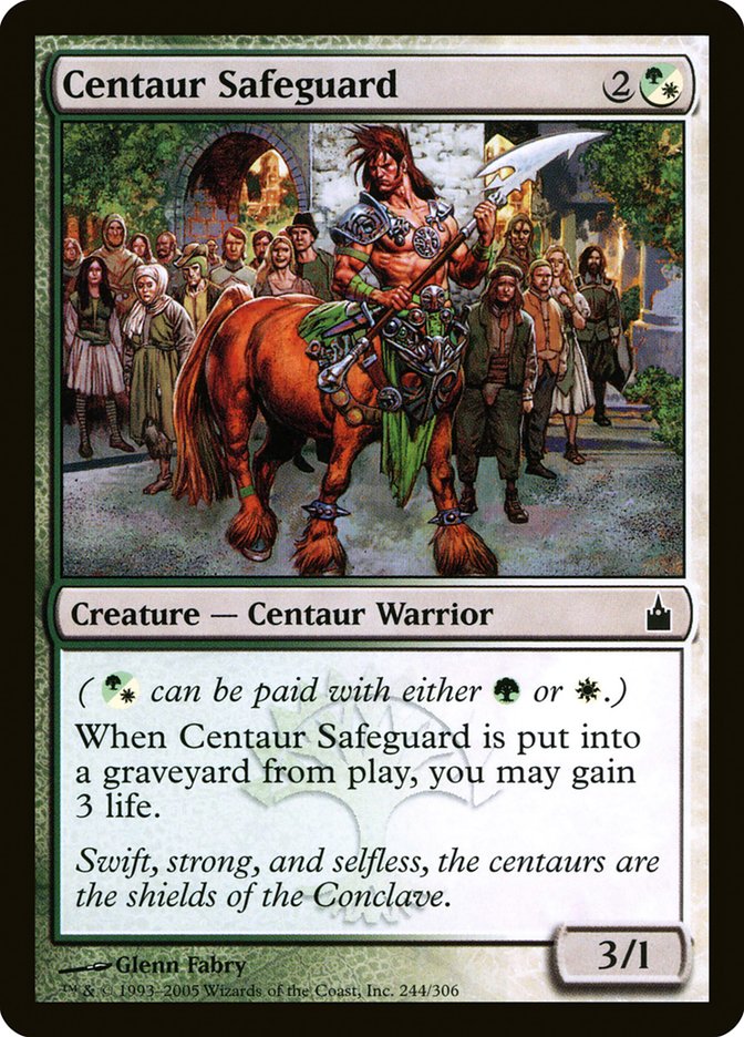 Centaur Safeguard [Ravnica: City of Guilds] | Gauntlet Hobbies - Angola