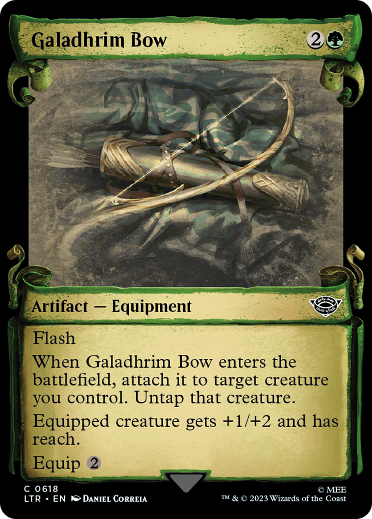 Galadhrim Bow [The Lord of the Rings: Tales of Middle-Earth Showcase Scrolls] | Gauntlet Hobbies - Angola