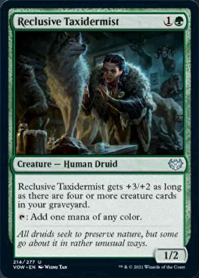 Reclusive Taxidermist [Innistrad: Crimson Vow] | Gauntlet Hobbies - Angola