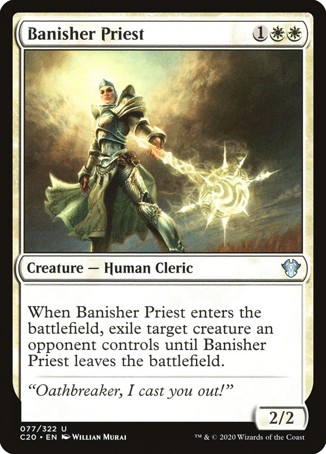 Banisher Priest [Commander 2020] | Gauntlet Hobbies - Angola