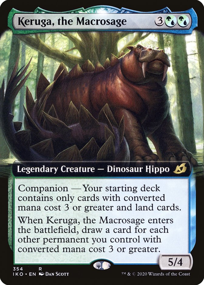 Keruga, the Macrosage (Extended Art) [Ikoria: Lair of Behemoths] | Gauntlet Hobbies - Angola