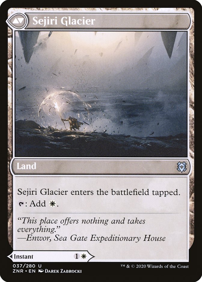 Sejiri Shelter // Sejiri Glacier [Zendikar Rising]