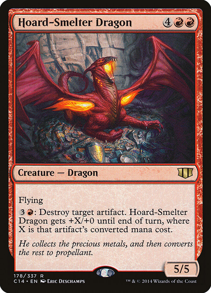 Hoard-Smelter Dragon [Commander 2014] | Gauntlet Hobbies - Angola