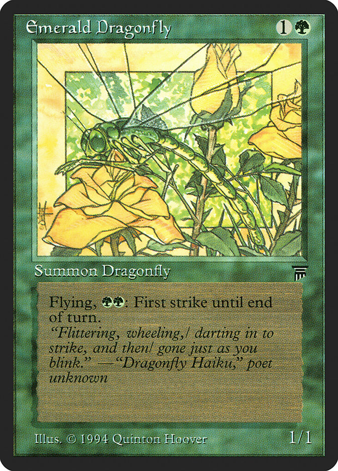 Emerald Dragonfly [Legends] | Gauntlet Hobbies - Angola