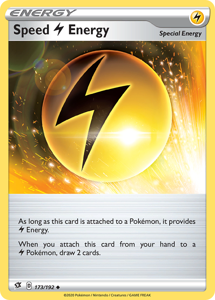 Speed Lightning Energy (173/192) [Sword & Shield: Rebel Clash] | Gauntlet Hobbies - Angola