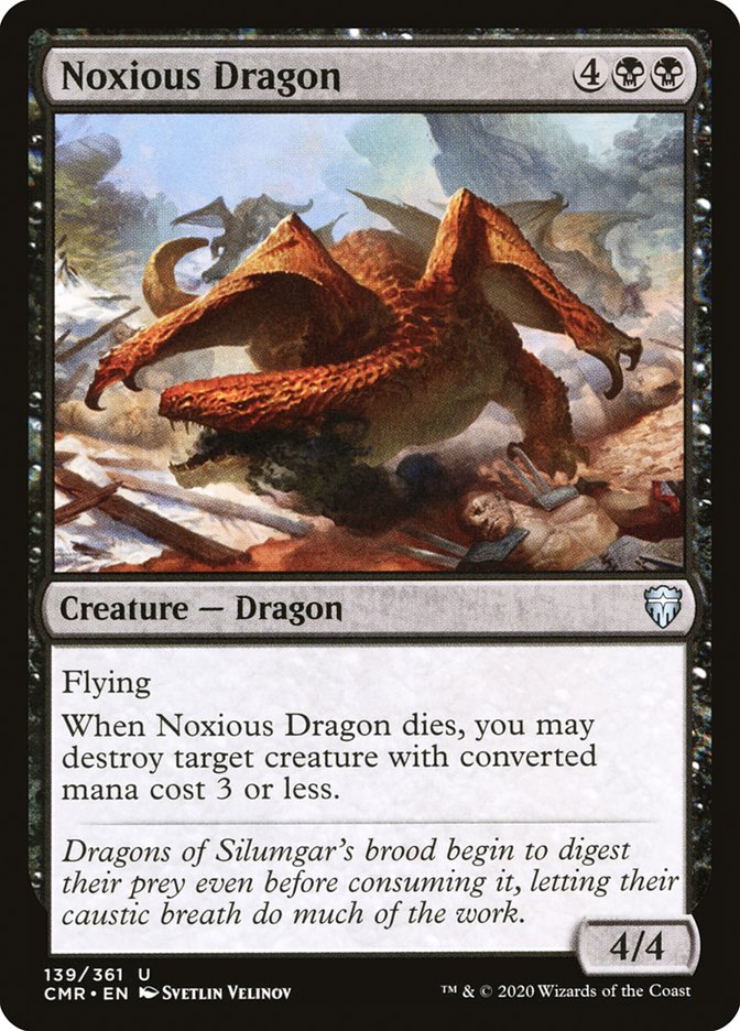 Noxious Dragon [Commander Legends] | Gauntlet Hobbies - Angola