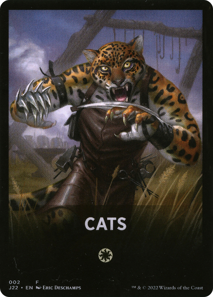 Cats Theme Card [Jumpstart 2022 Front Cards] | Gauntlet Hobbies - Angola