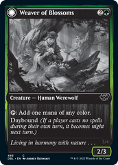 Weaver of Blossoms // Blossom-Clad Werewolf [Innistrad: Double Feature] | Gauntlet Hobbies - Angola