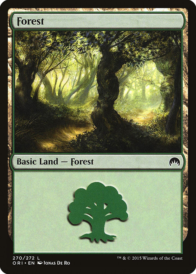 Forest (270) [Magic Origins] | Gauntlet Hobbies - Angola