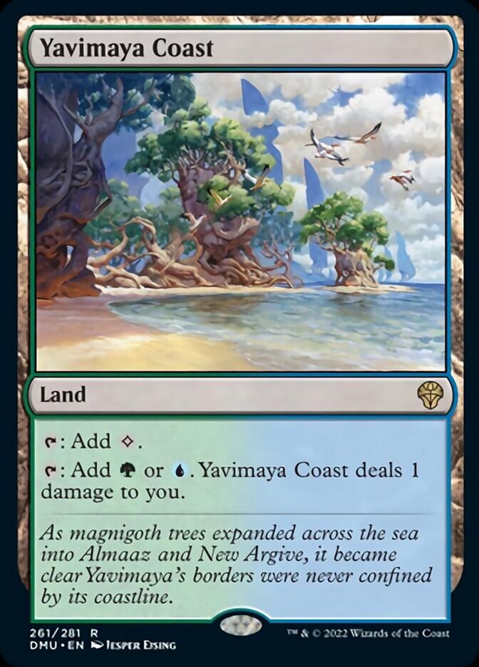 Yavimaya Coast [Dominaria United] | Gauntlet Hobbies - Angola