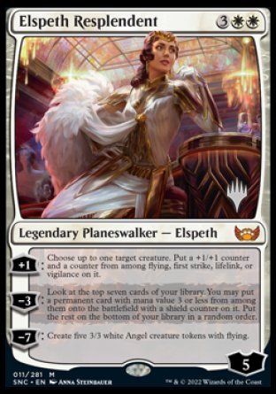 Elspeth Resplendent (Promo Pack) [Streets of New Capenna Promos] | Gauntlet Hobbies - Angola