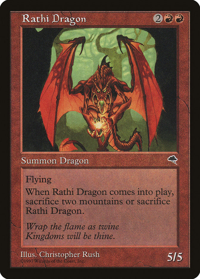 Rathi Dragon [Tempest] | Gauntlet Hobbies - Angola