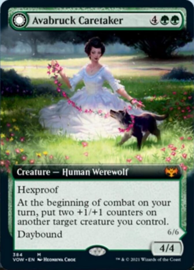 Avabruck Caretaker // Hollowhenge Huntmaster (Extended) [Innistrad: Crimson Vow]