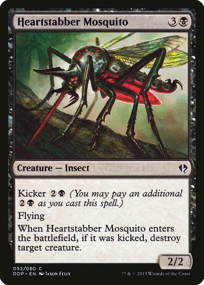 Heartstabber Mosquito [Duel Decks: Zendikar vs. Eldrazi] | Gauntlet Hobbies - Angola