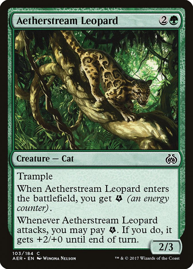 Aetherstream Leopard [Aether Revolt] | Gauntlet Hobbies - Angola