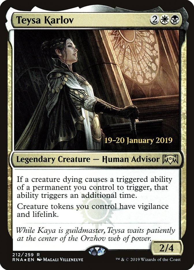 Teysa Karlov [Ravnica Allegiance Prerelease Promos] | Gauntlet Hobbies - Angola