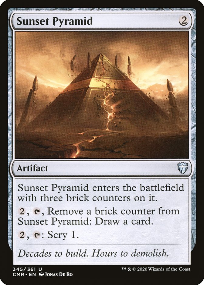 Sunset Pyramid [Commander Legends] | Gauntlet Hobbies - Angola