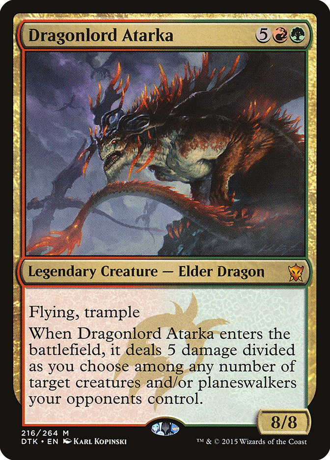 Dragonlord Atarka [Dragons of Tarkir] | Gauntlet Hobbies - Angola