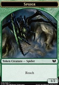 Spider // Dragon Double-Sided Token [Commander 2015 Tokens] | Gauntlet Hobbies - Angola