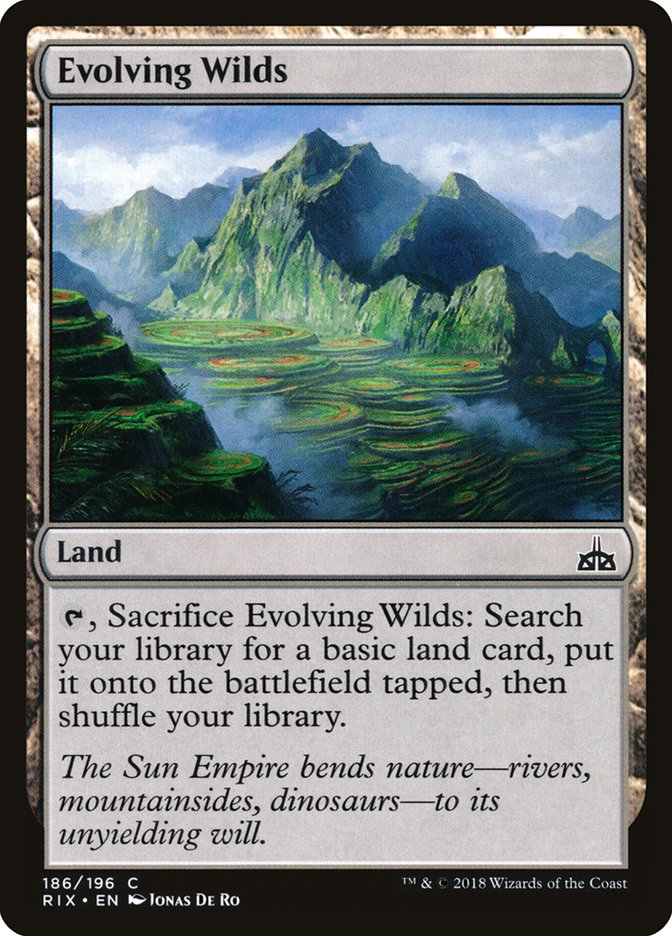 Evolving Wilds [Rivals of Ixalan] | Gauntlet Hobbies - Angola