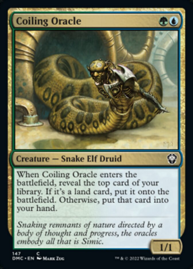 Coiling Oracle [Dominaria United Commander] | Gauntlet Hobbies - Angola