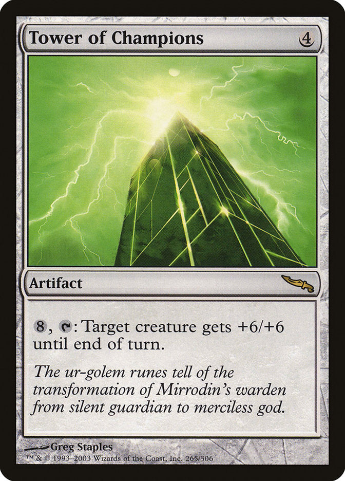 Tower of Champions [Mirrodin] | Gauntlet Hobbies - Angola