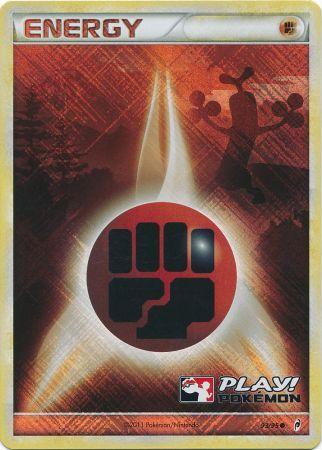 Fighting Energy (93/95) (Play Pokemon Promo) [HeartGold & SoulSilver: Call of Legends] | Gauntlet Hobbies - Angola