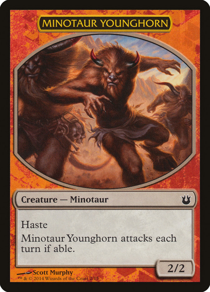 Minotaur Younghorn [Born of the Gods Battle the Horde] | Gauntlet Hobbies - Angola
