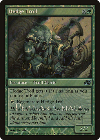 Hedge Troll [Prerelease Promos]