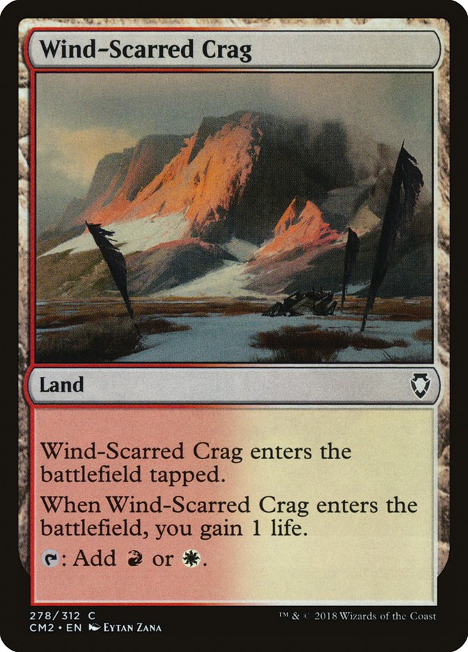 Wind-Scarred Crag [Commander Anthology Volume II] | Gauntlet Hobbies - Angola