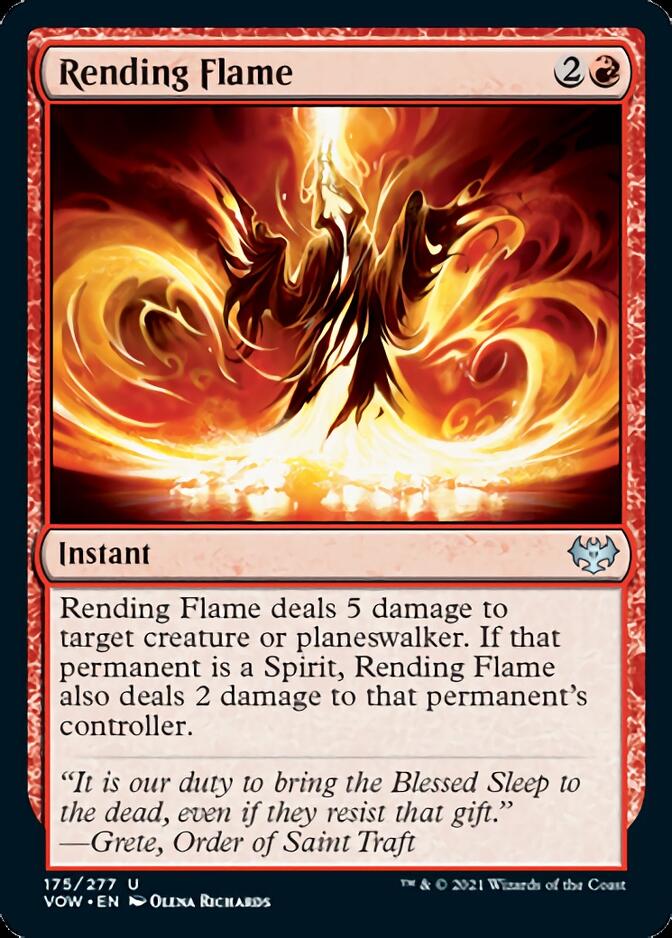 Rending Flame [Innistrad: Crimson Vow] | Gauntlet Hobbies - Angola