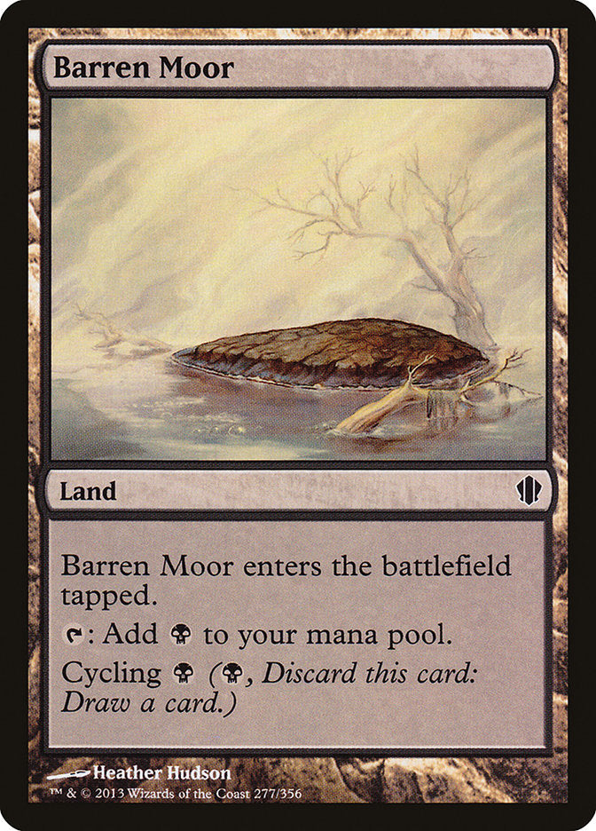 Barren Moor [Commander 2013] | Gauntlet Hobbies - Angola